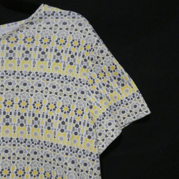 CROFT & BARROW Classic Tee | large | Patterned Short Sleeve Top - Picture 5 of 16